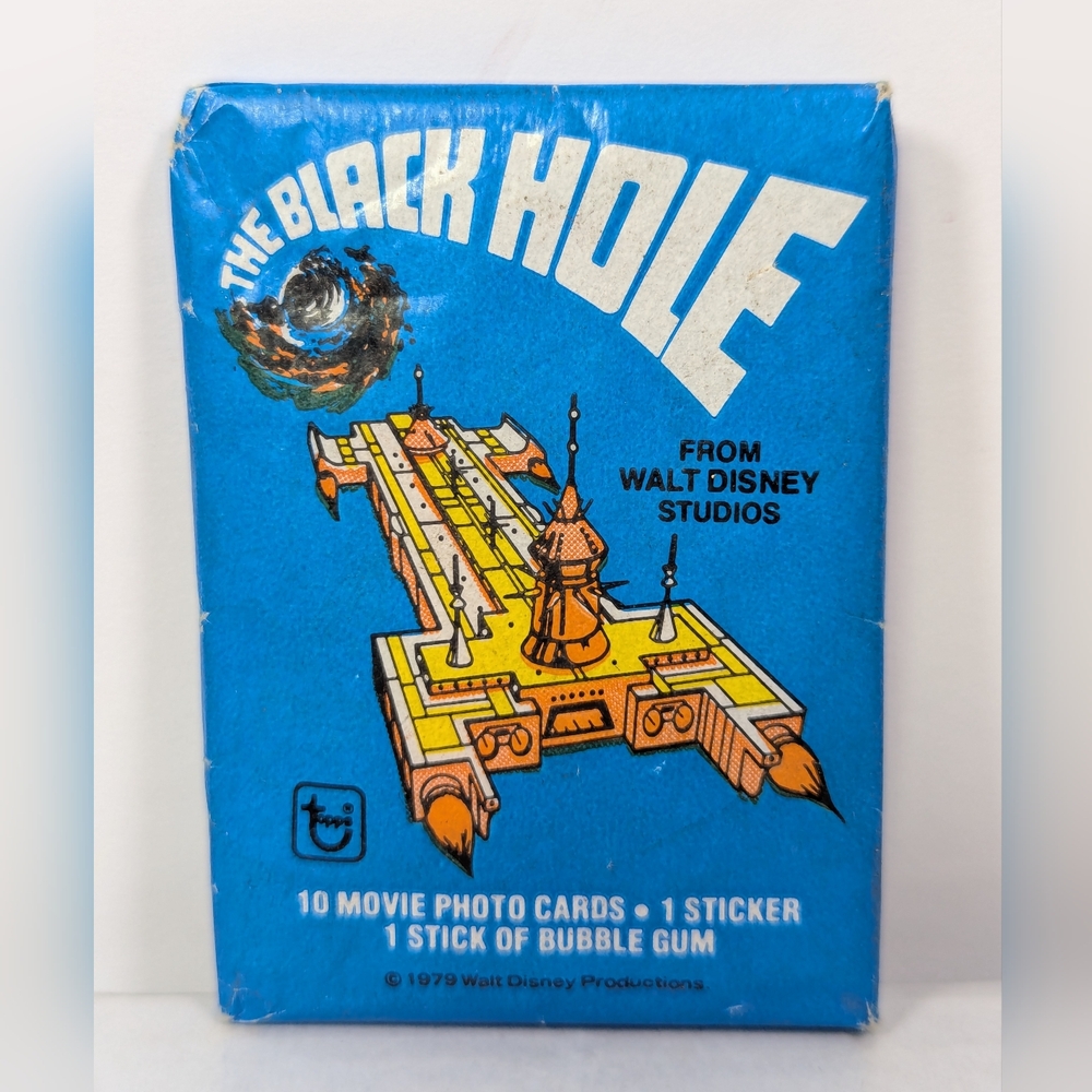 Vtg 1979 The Black Hole Movie Photo Cards Pack Topps